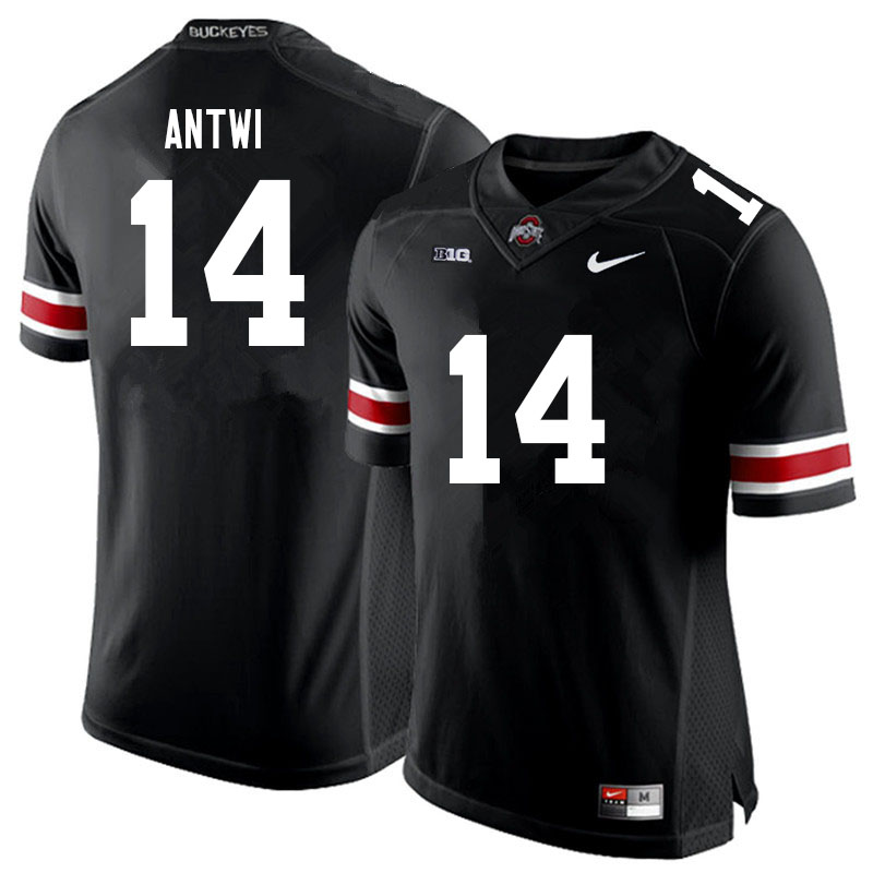 Men #14 Kojo Antwi Ohio State Buckeyes College Football Jerseys Sale-Black